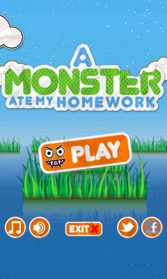 game pic for A Monster Ate My Homework